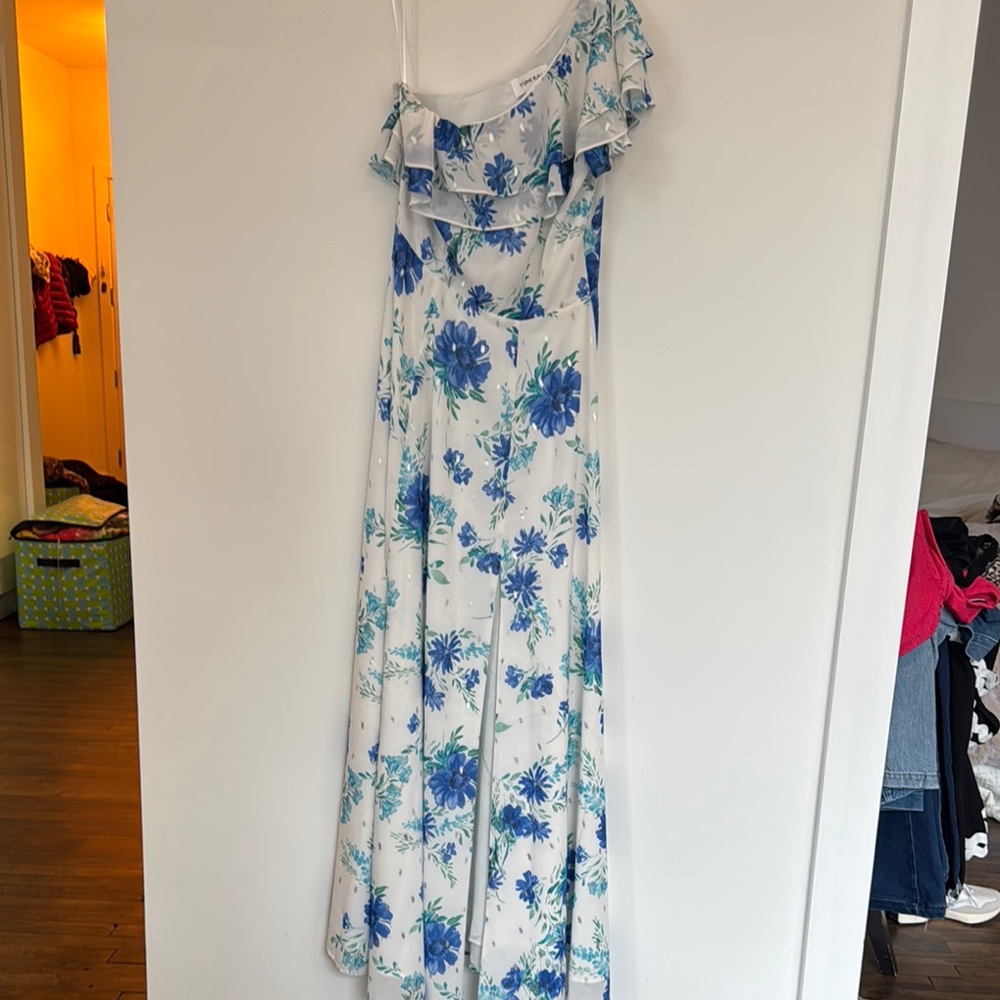 NEW Floral Blue and White Maxi Dress by Kumi Kim